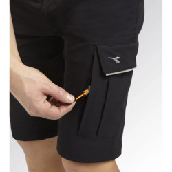 Bermuda de travail Tech black