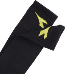 Chaussette cotton winter socks black/dark gull grey