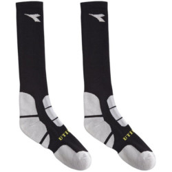 Chaussette Merinos win socks black/dark gull grey