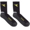 Chaussette cotton summer socks black/dark gull grey