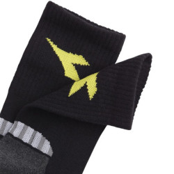 Chaussette cotton summer socks black/dark gull grey