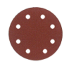 Disque abrasif velcro 8 trous multi-usage