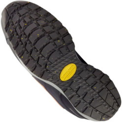 Chaussure de sécurité Glove MDS S3 HRO SRC Mid Dark Navy/Orange Fluo