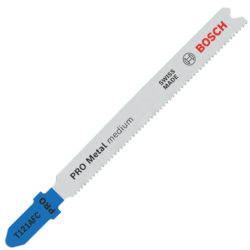 Lame scie sauteuse Bosch T 121 AF Speed for Metal - jeu de 5