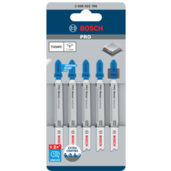 Lame scie sauteuse Bosch T 121 AF Speed for Metal - jeu de 5