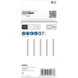 Lame scie sauteuse Bosch T 121 AF Speed for Metal - jeu de 5
