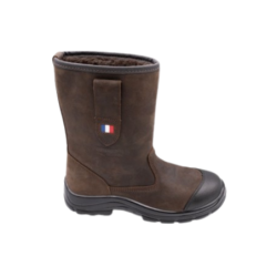 Botte de sécurité fourrée LS-URANUS S3S HI CI SC LG SR FO Marron