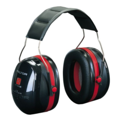 Casque antibruit peltor optime III noir serre-tête snr 35 - h54001