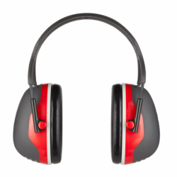 Casque antibruit peltor x3 rouge - l’unité