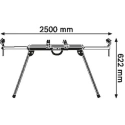 Support pour GTA 2500 compact (C)