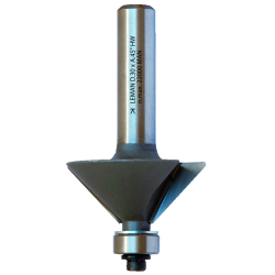 Mèche à chanfreiner + guide 20.3 mm 8 mm 15° 10 mm 3 z