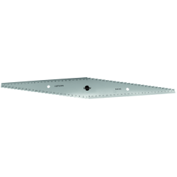 Réglet de toupilleur 500x65x1 500x65x1