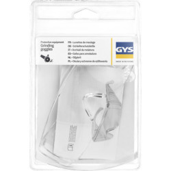 Lunette de meulage & de protection blister