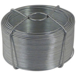 Bobine fil d'attache en acier galvanisé diamètre 1,1 mm bobine de 50 m