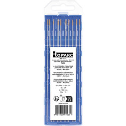 Electrode tungstène lanthane wl15 D 2.4 ac/dc (or) - lot de 10