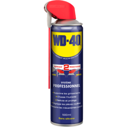Dégrippant universel WD40 aérosol double position 500 ml - prix à l'unité