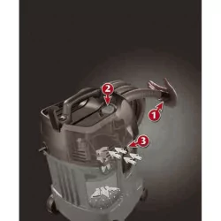 Aspirateur eau et poussières DCP 25