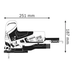 Scie sauteuse 650W - 90mm BOSCH GST 90 E Professional