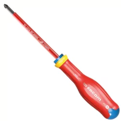 Tournevis isolé 1000V Slim Protwist Borneo pour vis mixtes fente Pozidriv