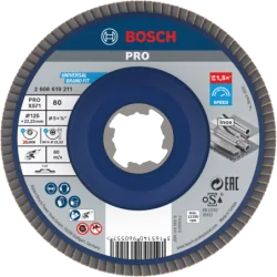 Disque abrasif à lamelle XLock Plat