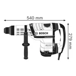 Marteau perforateur GBH 8-45 DV SDS max 1500W - 12,5 j