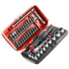 Cliquet et douille 1/4'' coffret de 38 pièces
