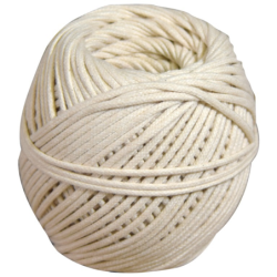 Cordeau coton tresse 20m fil 3mm