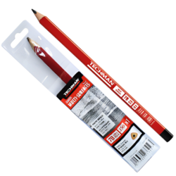 Crayon graphite rouge qualité prof 8152100