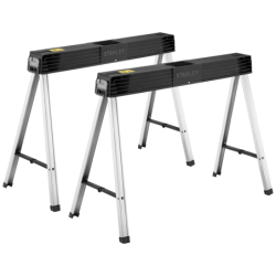 Tréteaux pliables et clipsables - STANLEY - lot de 2