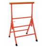 Tréteau pliant métal poutre bois 80cm - tréteau vendu à la pièce