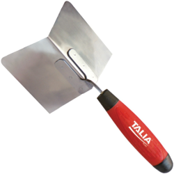 Truelle d'angle inox extérieur 120x97x97 mm