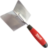 Truelle d'angle inox extérieur 120x97x97 mm