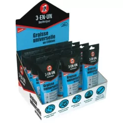 Tube graisse universelle 3 en 1 lithium tube 150g 10011