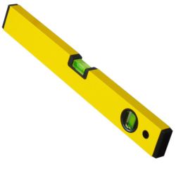 Niveau rectangle tubulaire alu 600 mm