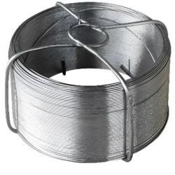Fil fer galvanisé bobine 50m - n4 - fil de 0,90mm