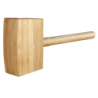 Maillet menuisier carre bois 0010550