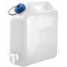 Jerrican plastique alimentaire avec robinet 10l et bec verseur