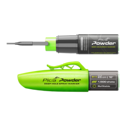 Marqueur fluorescent rechargeable pour perçage et trous profonds jusqu'à 250 mm
