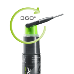 Marqueur fluorescent rechargeable pour perçage et trous profonds jusqu'à 250 mm