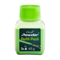 Recharge poudre pour marqueur poudre fluorescent