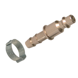 Raccord rapide embout ISO rac 513 tuyau 8x14 - lot de 2
