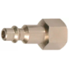 Raccord rapide embout ISO rac 511 1/4' femelle - lot de 2