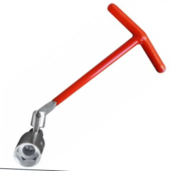 Clé bougie articulée