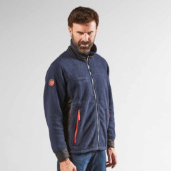 Veste polaire Bark deep blue XL
