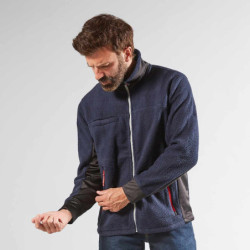 Veste polaire Bark deep blue XL