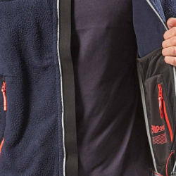 Veste polaire Bark deep blue XL