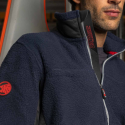 Veste polaire Bark deep blue XL