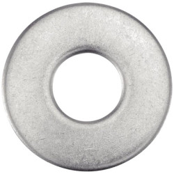 Rondelle plate large type L inox A2