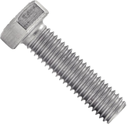 Vis à métaux tête hexagonale Inox A2 DIN 933 filetage total