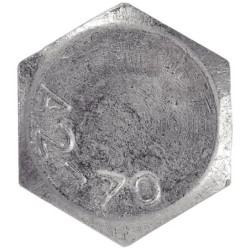 Vis à métaux tête hexagonale Inox A2 DIN 933 filetage total